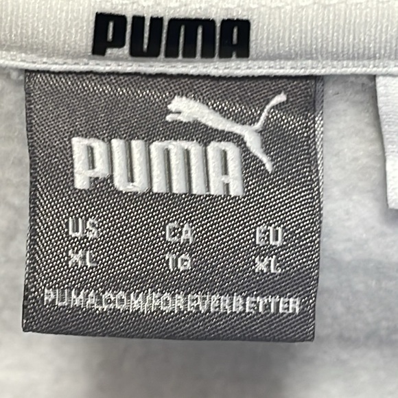 Puma Women's White Cropped Sweatshirt. Excellent Condition. Size XL. - Picture 10 of 12